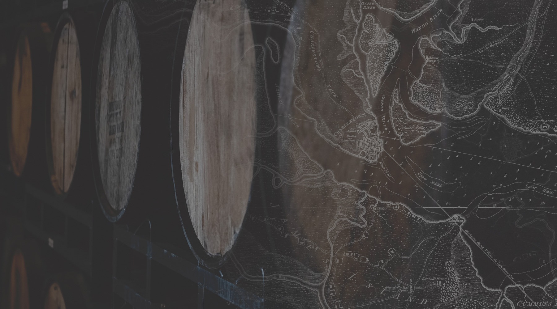 Refined living in Charleston's heart background pattern